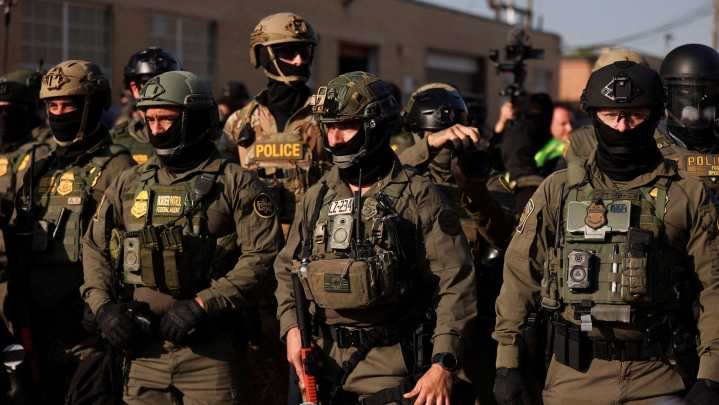 ICE agents seen chasing U.S. citizen in Marrero, Louisiana