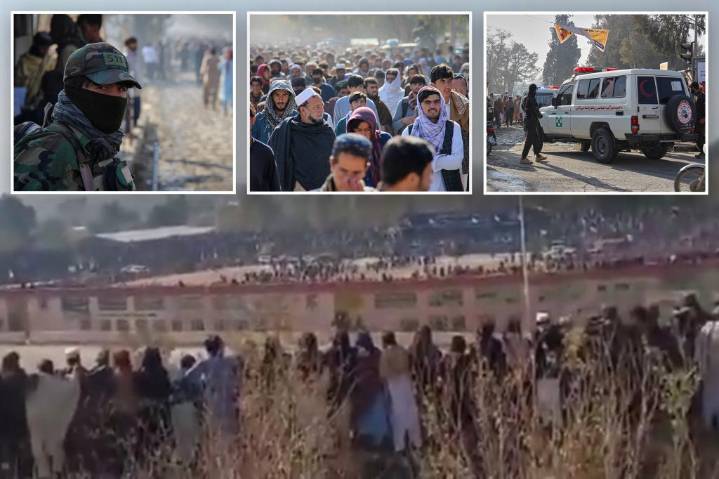 Taliban make 13-year-old boy carry out execution in front of 80K people at stadium