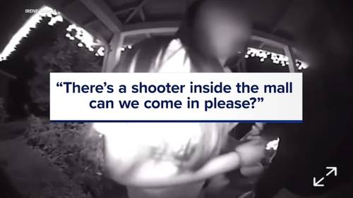 VIDEO: San Jose couple opens home to dozens of fleeing shoppers after Black Friday mall shooting