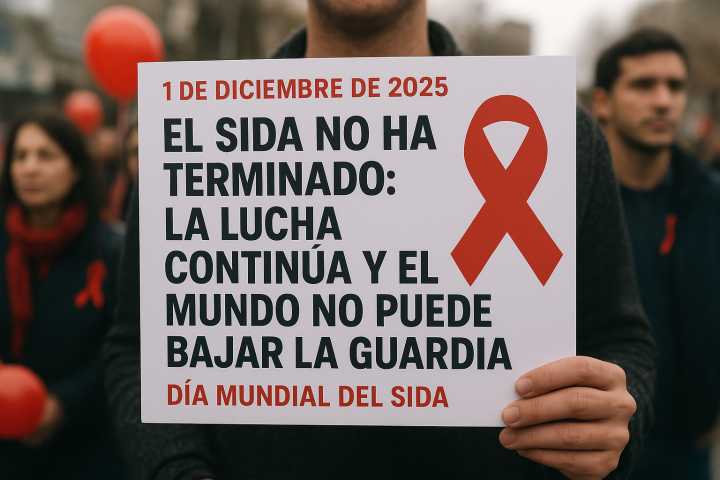 El sida no ha terminado: la lucha continúa y el mundo no puede bajar la guardia