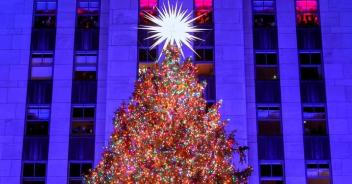 Así es el árbol de Navidad del Rockefeller Center de Nueva York 2025