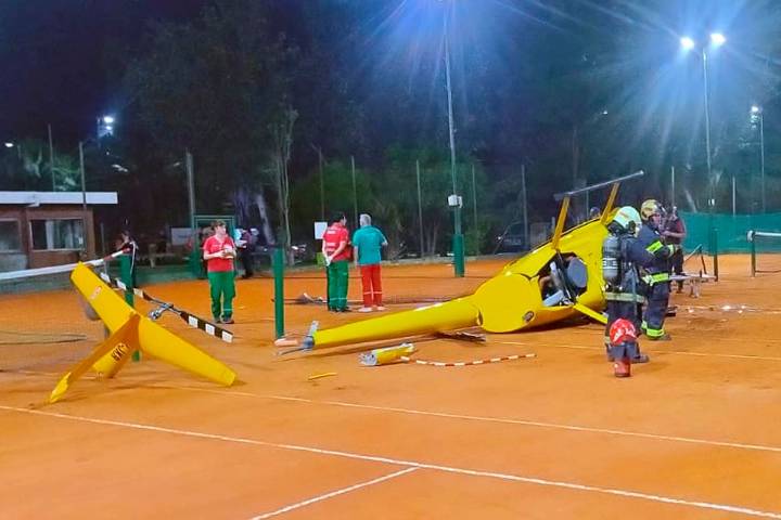 ¿Dónde cayó? La trayectoria del helicóptero que se estrelló en Palermo