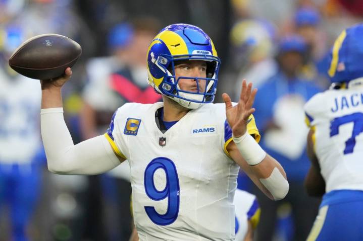 Matthew Stafford not focused on MVP talk, even as it comes from Rams’ locker room