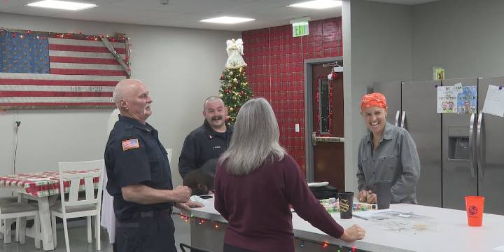 Firehouse comes together in show of support for veteran EMT: ‘Hair is hair at the end of the day’