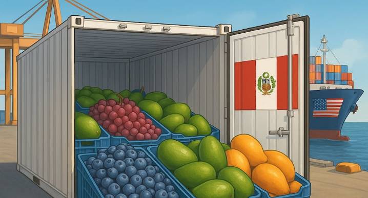 Donald Trump | Estados Unidos | Mincetur | Exportaciones agrícolas peruanas 2025: productos que liderarán el crecimiento | Jose Jeri | china | agroindustria | tlcaudio |
