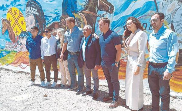 Paso de Indios celebró su 89º aniversario con un recorrido de obras y un almuerzo popular