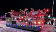 Port Elgin welcomes Santa Claus and his reindeer at annaul parade