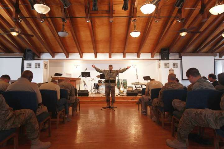 US military becoming more religious, nation remains more secular