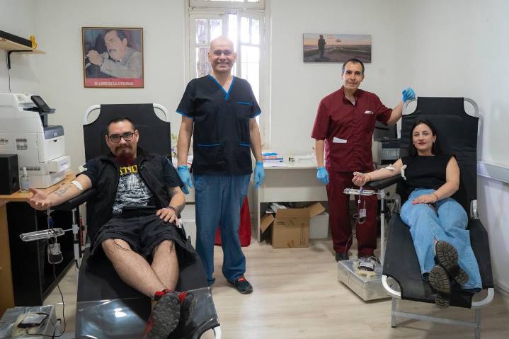 Récord de solidaridad: más de 80 donantes participaron en la colecta de sangre en Diputados