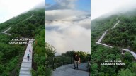 Así es la vista desde la escalera más larga de México en Chínipas, Chihuahua (VIDEO)