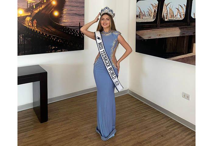 Sahara Gabriela, Miss Teenager World 2025