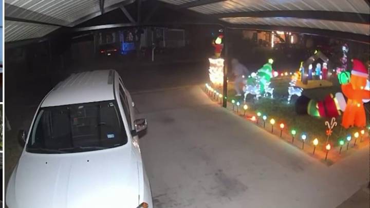 Denuncian a dos personas por destruir adornos navideños en hogar de McAllen