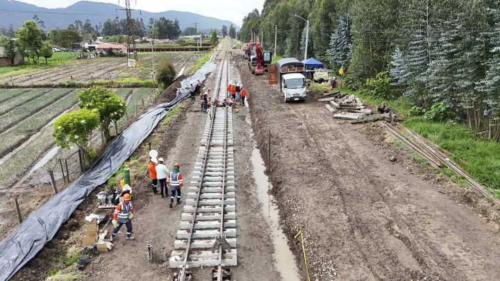 Inició modernización del corredor férreo Bogotá – Belencito en el tramo Tuta
