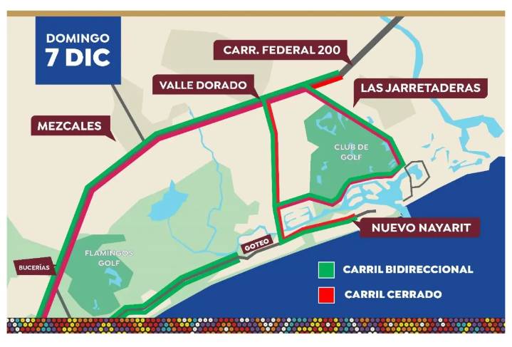 Regresa el Ironman 70.3 a Bahía de Banderas; este domingo se prevé caos vial en la Federal 200