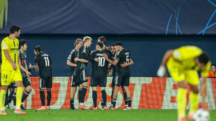 El Villarreal naufraga en la Champions con una nueva derrota y dice virtualmente adiós a la siguiente fase (2