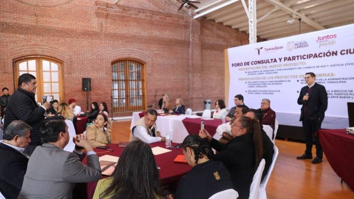Realizan Foro de Consulta Ciudadana en Nuevo Laredo; estos temas se trataron