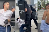 Tucumán: brutal represión contra empleados bancarios que reclamaban pacíficamente frente a una sucursal