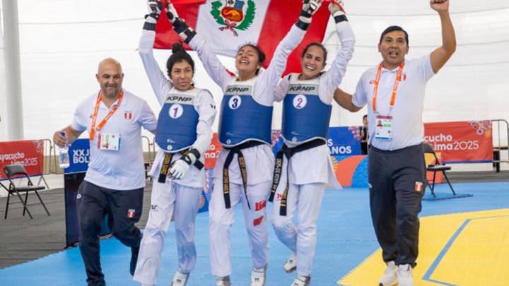 Perú cierra dominando el taekwondo en los Juegos Bolivarianos 2025