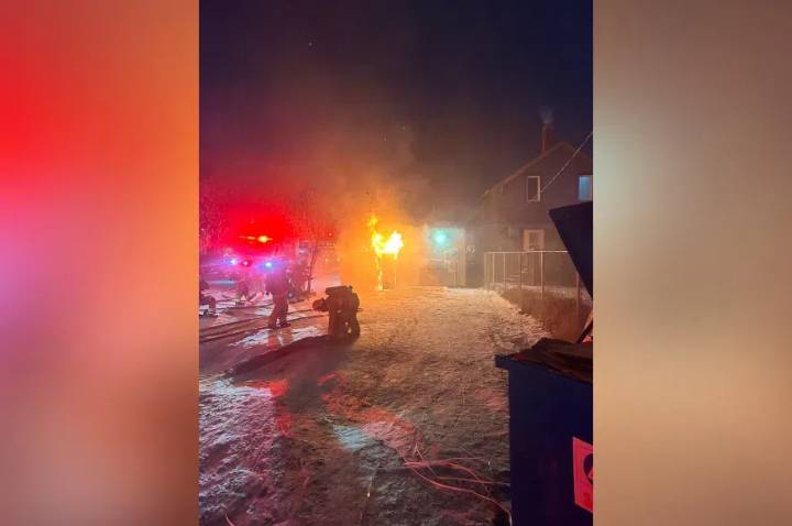 Fire at Regina community fridge ‘deliberately set,’ city says