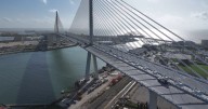 Some lane closures planned through Thursday on the new Harbor Bridge