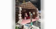 Spokane's Centennial Hotel showcases Washington's largest gingerbread house.