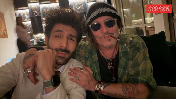 Kartik Aaryan poses with Johnny Depp at Red Sea Film Festival; fans say, ‘Captain Jack Sparrow and Rooh Baba together’