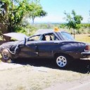 Un hombre resultó herido en la cabeza tras volcar con su auto en la autopista 25 de Mayo