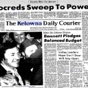 B.C.'s second Bennett took power 50 years ago today