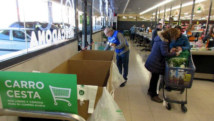 Mercadona recauda en Cantabria casi 25.000 euros en la Gran Recogida de los Bancos de Alimentos