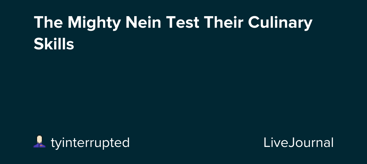 The Mighty Nein Test Their Culinary Skills: ohnotheydidnt