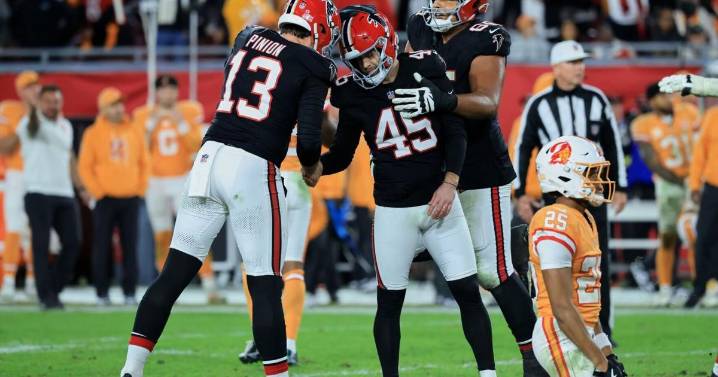 Falcons' last-second field goal caps rally, sinks Bucs