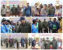 Police inaugurate Martyr Rameez Ahmad Baba T20 Crikcet Tournament at Kangan