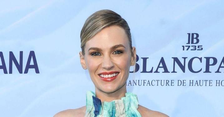 January Jones: Bro-In-Law 'Triggers' My Secret Health Battle Eating Chips