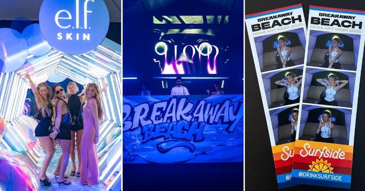 NYLON’s Social Media Assistant Takes On Breakaway Beach: Miami Art Week