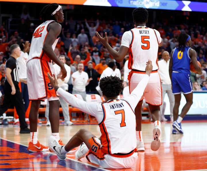 The final minute of Syracuse’s loss to Hofstra: Foul shots, a 5