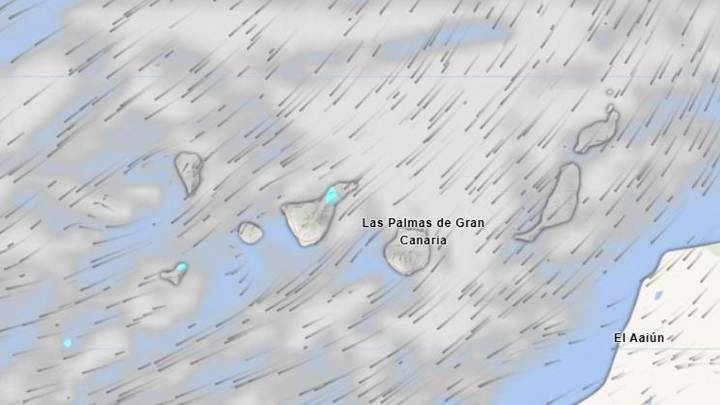La Aemet avisa: el fuerte viento y las lluvias continuarán este martes en Tenerife