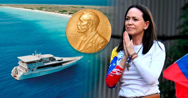 María Corina Machado cruzó el mar en secreto para llegar a Oslo y recibir el Nobel de la Paz