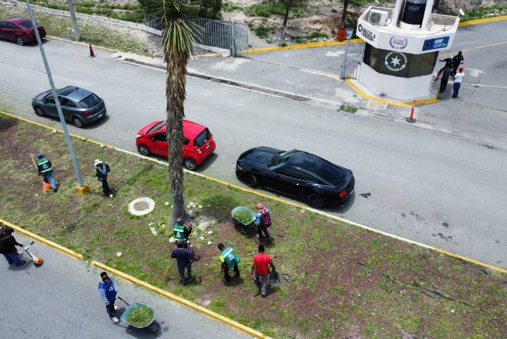 Embellecimiento urbano mejora seguridad y orden vial en Ramos Arizpe
