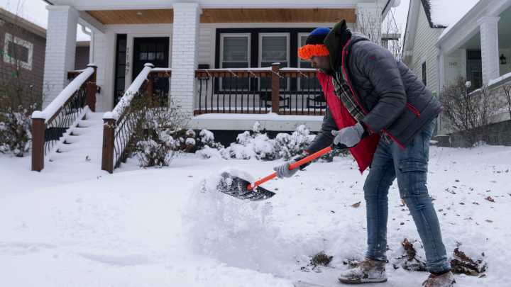 Are you too old to shovel snow? Heart experts suggest a smaller shovel