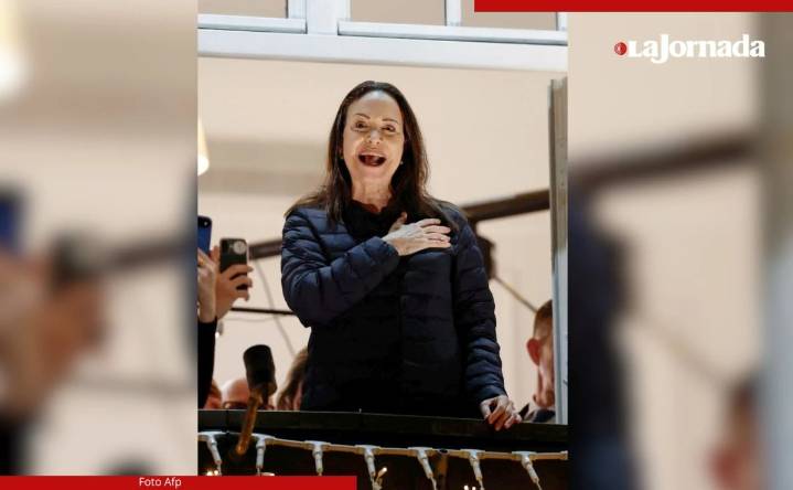 Hija de Machado recibe el Nobel de la Paz a nombre de la opositora venezolana