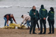 Localizan en una playa de Melilla un cadáver arrastrado por el temporal