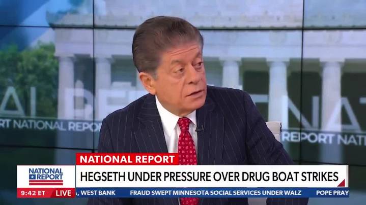 Judge Napolitano: Pete Hegseth Guilty Of War Crimes Over Boat Strikes