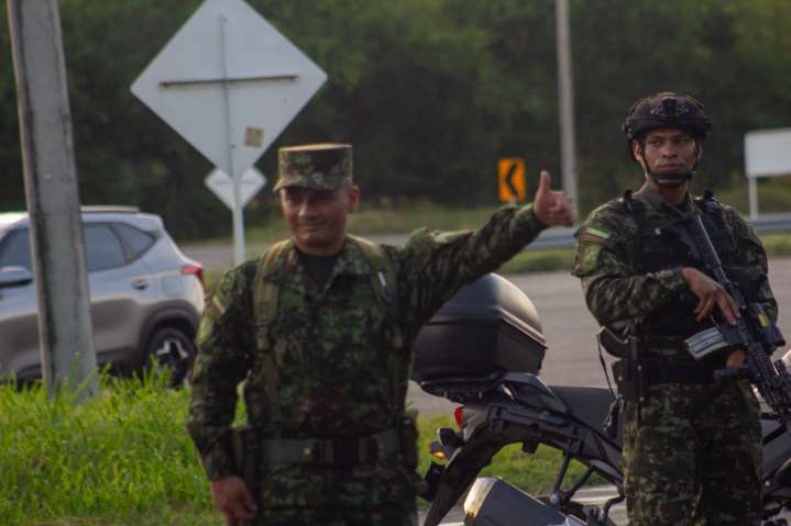 Ejército Nacional garantiza la seguridad en vías del Tolima en esta temporada