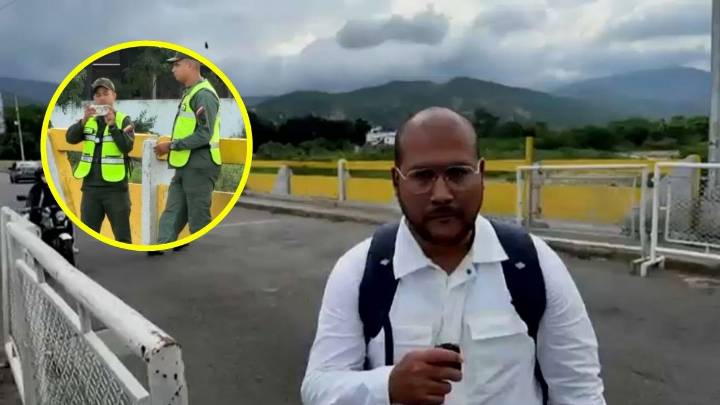 Tensión en la frontera entre Venezuela y Colombia: Policía venezolana tomó fotos a equipo de Mucho Gusto