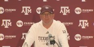 Watch: Mike Elko discusses National Signing Day, Collin Klein’s future, and the Aggies’ No. 7 CFP ranking