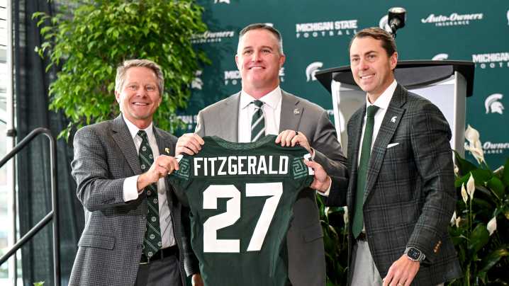 Here's how much new MSU football coach Pat Fitzgerald will make
