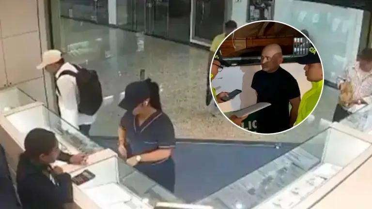 Policía capturado tras intento de robo a joyería en Bucaramanga: Fiscalía detalla su papel en el asalto