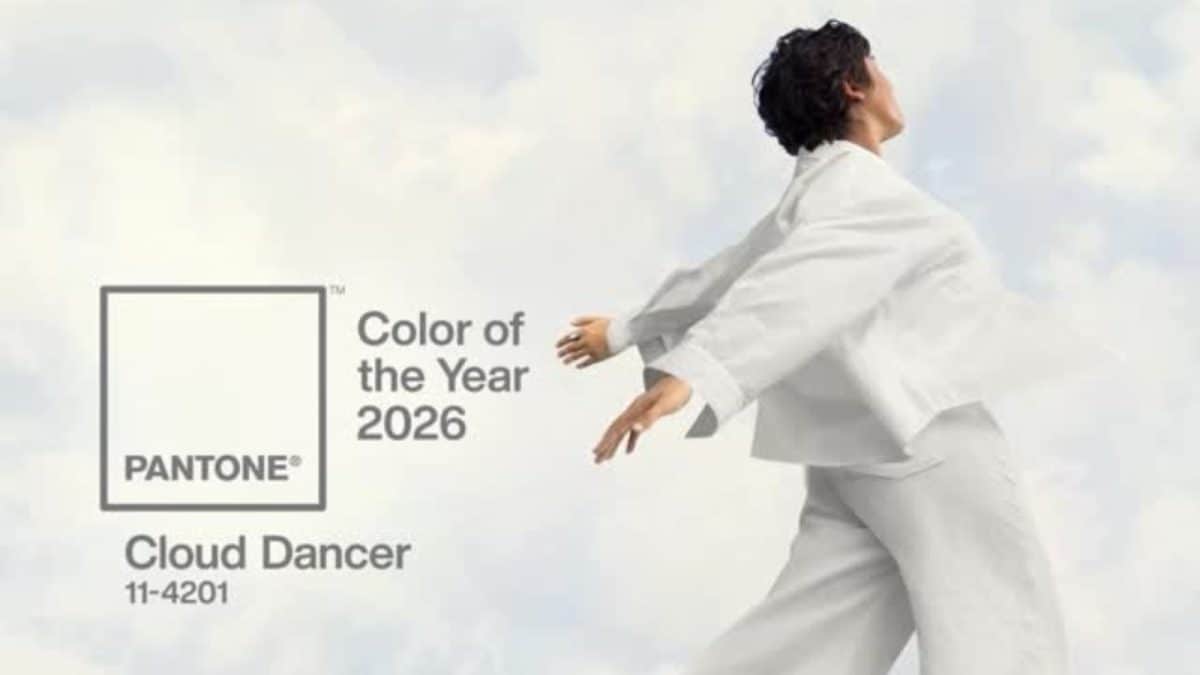 Pantone Annouces 'Cloud Dancer' Will Be It's Colour Of The Year 2026