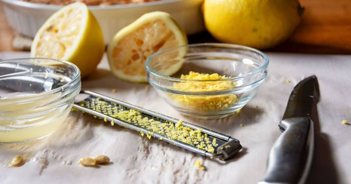 Adding 1 item to graters helps to zest lemons without mess