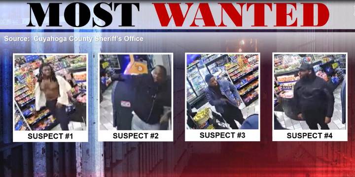 WANTED: 4 against 1 in a gas station beating, stabbing, stripping, robbery